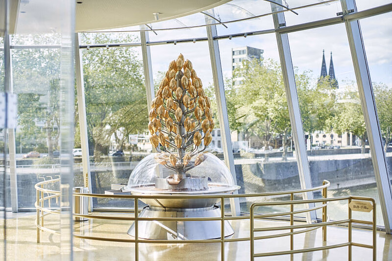 Schokoladenbrunnen im Schokoladenmuseum