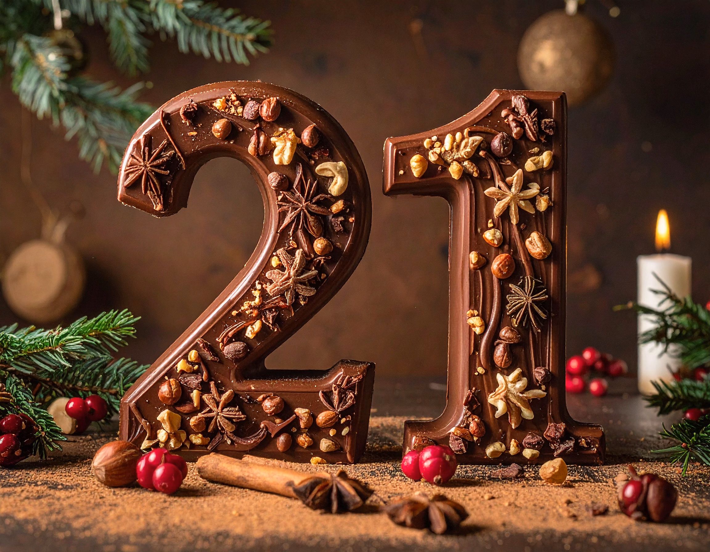 Schokoladen Adventskalender