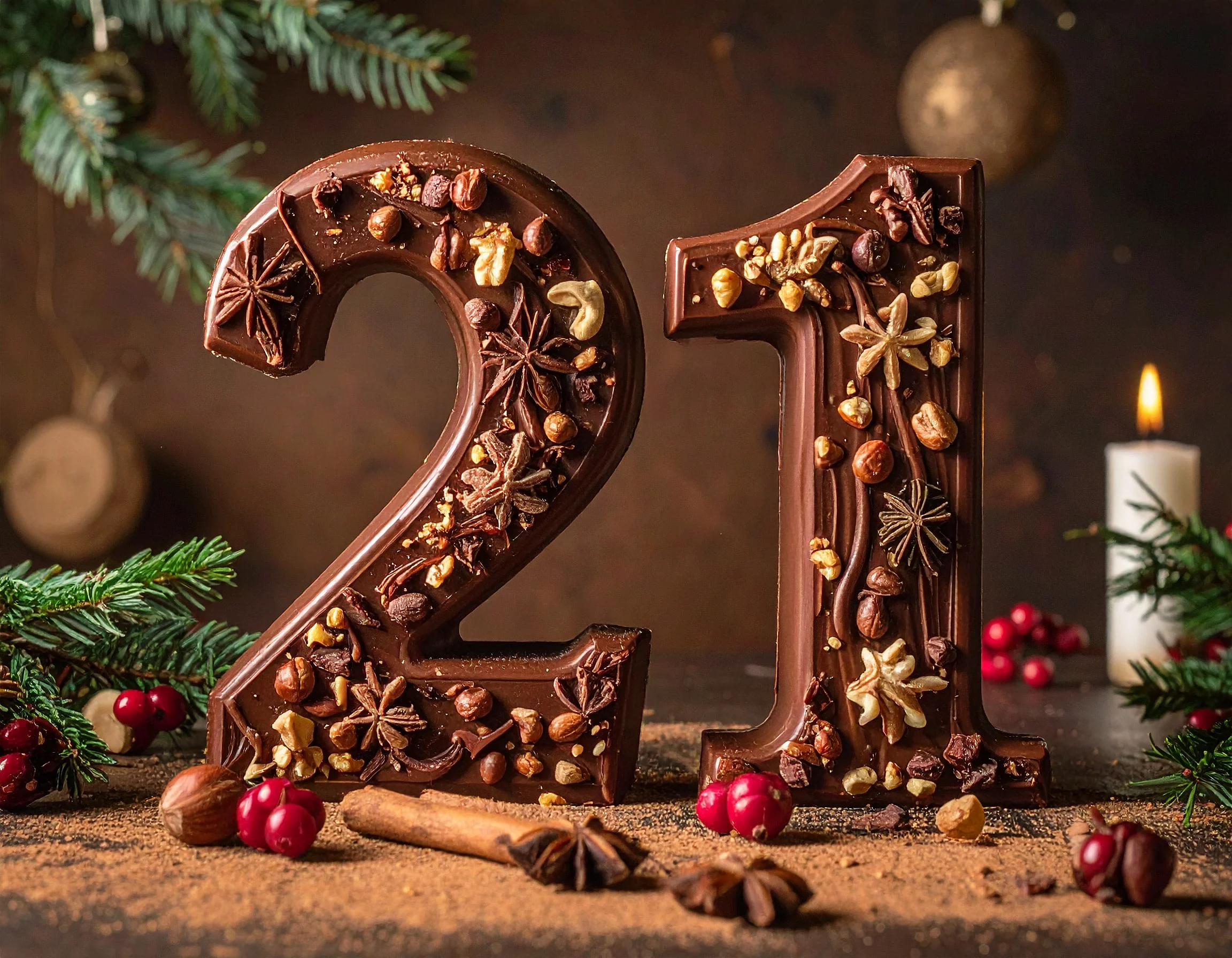 Schokoladen Adventskalender