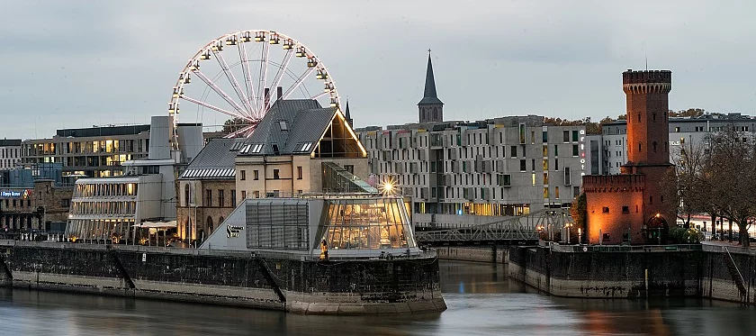 Giant Ferris Wheel Chocolate Museum Cologne