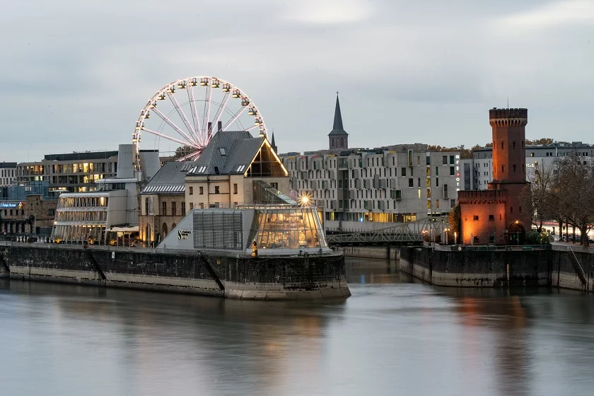 Riesenrad Schokoladenmuseum Köln
