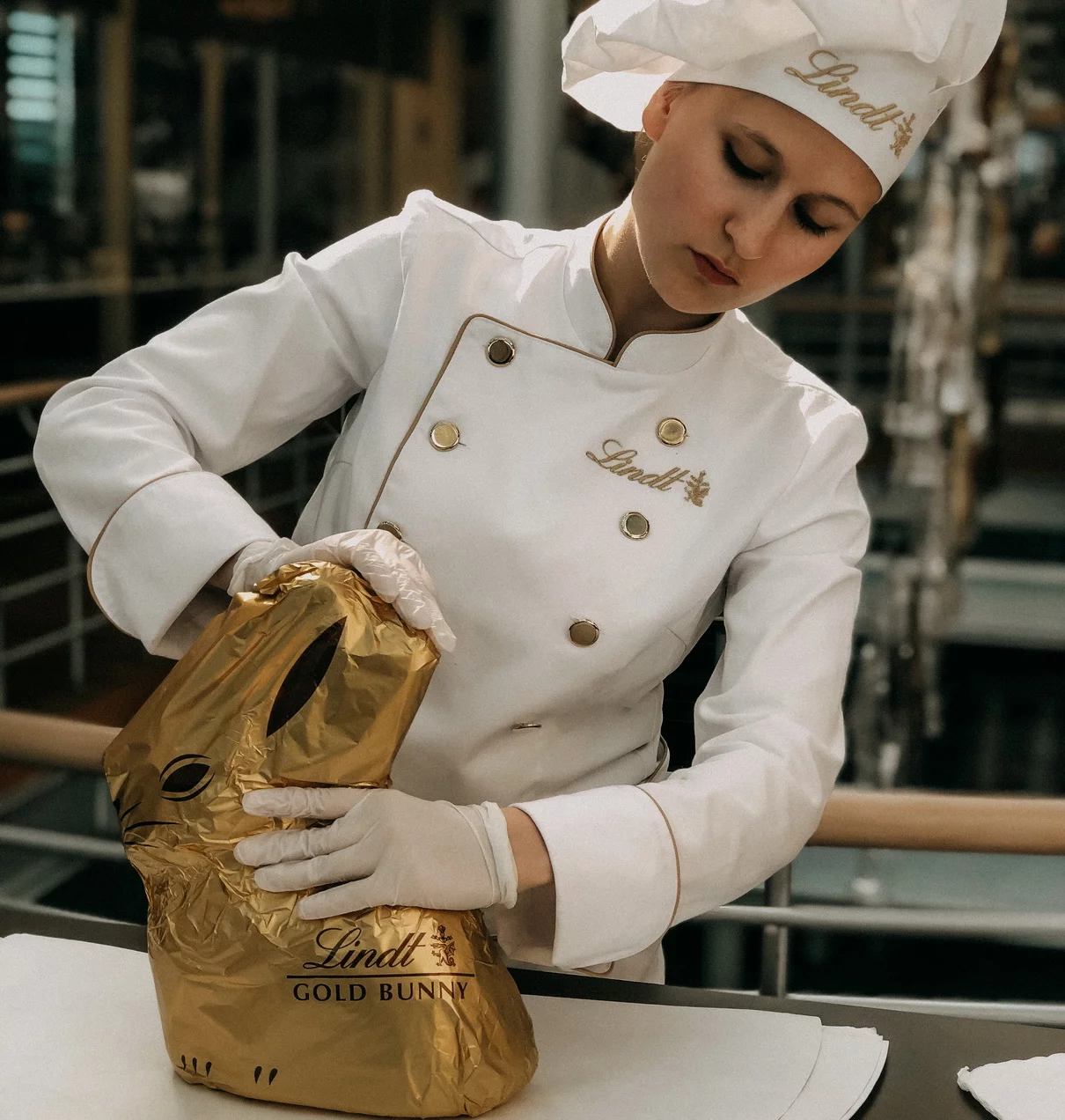 Lindt Gold Bunny Wrap Chocolate Museum Cologne