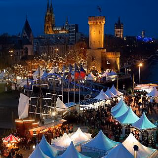 Christmas market at the Chocolate Museum Cologne