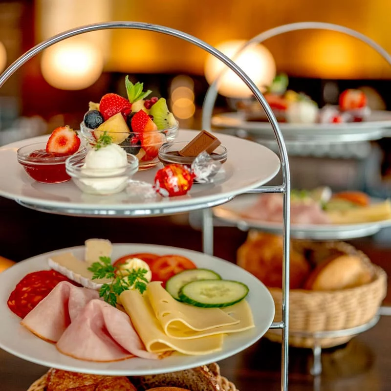 Frühstück im Chocolat Grand Café