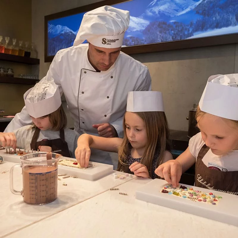 Family chocolate course at Schokoladenmuseum Köln