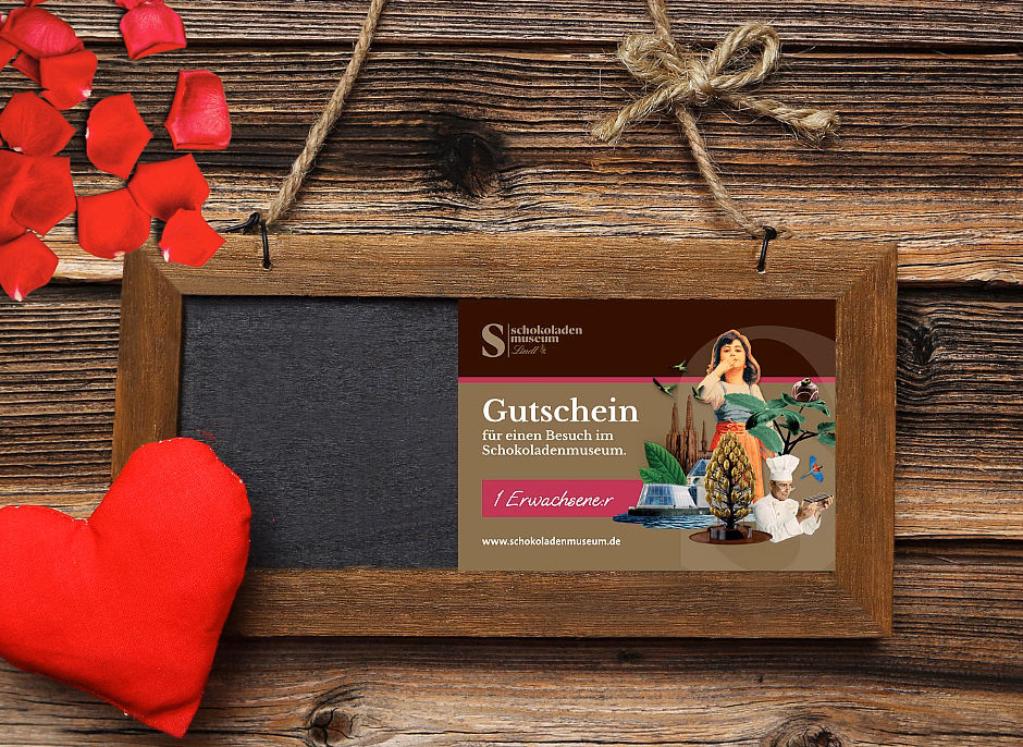 Gutschein Geschenk Schokoladenmuseum