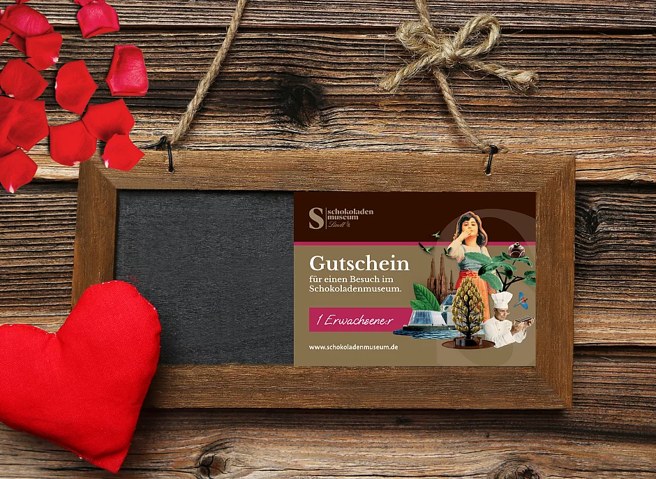 Gutschein Geschenk Schokoladenmuseum