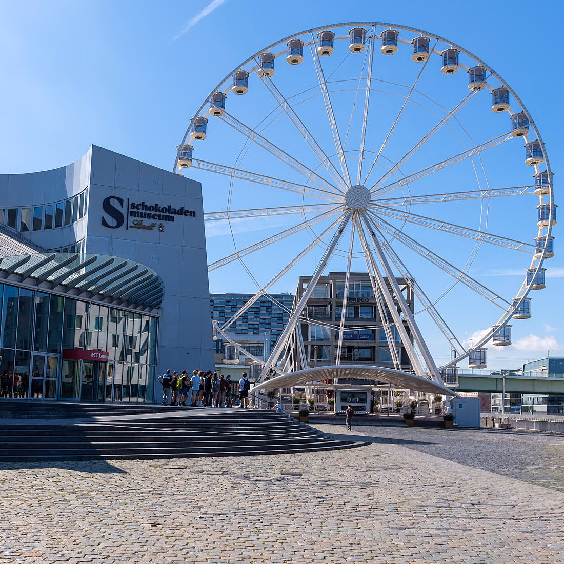 Riesenrad am Schokoladenmuseum