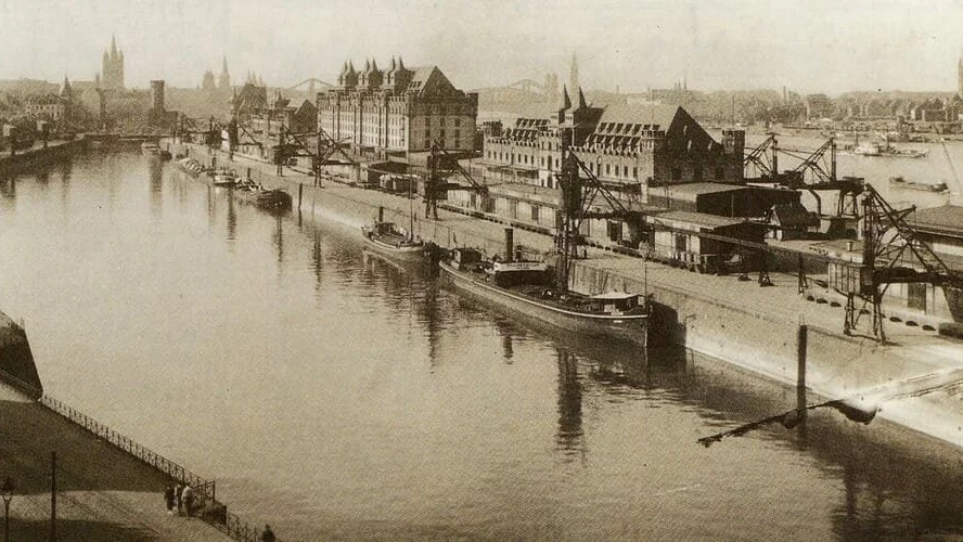 Rheinauhafen altes Bild