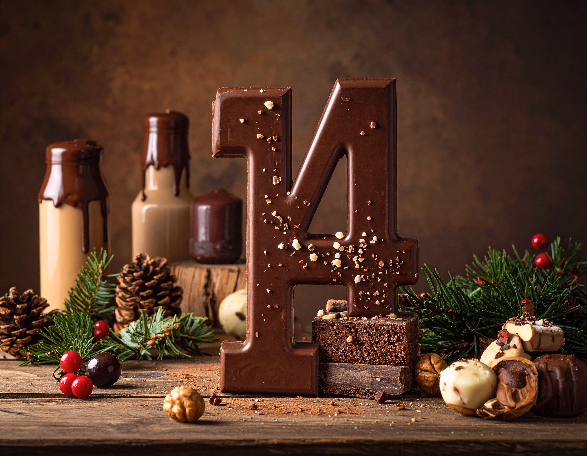 Schokoladen Adventskalender