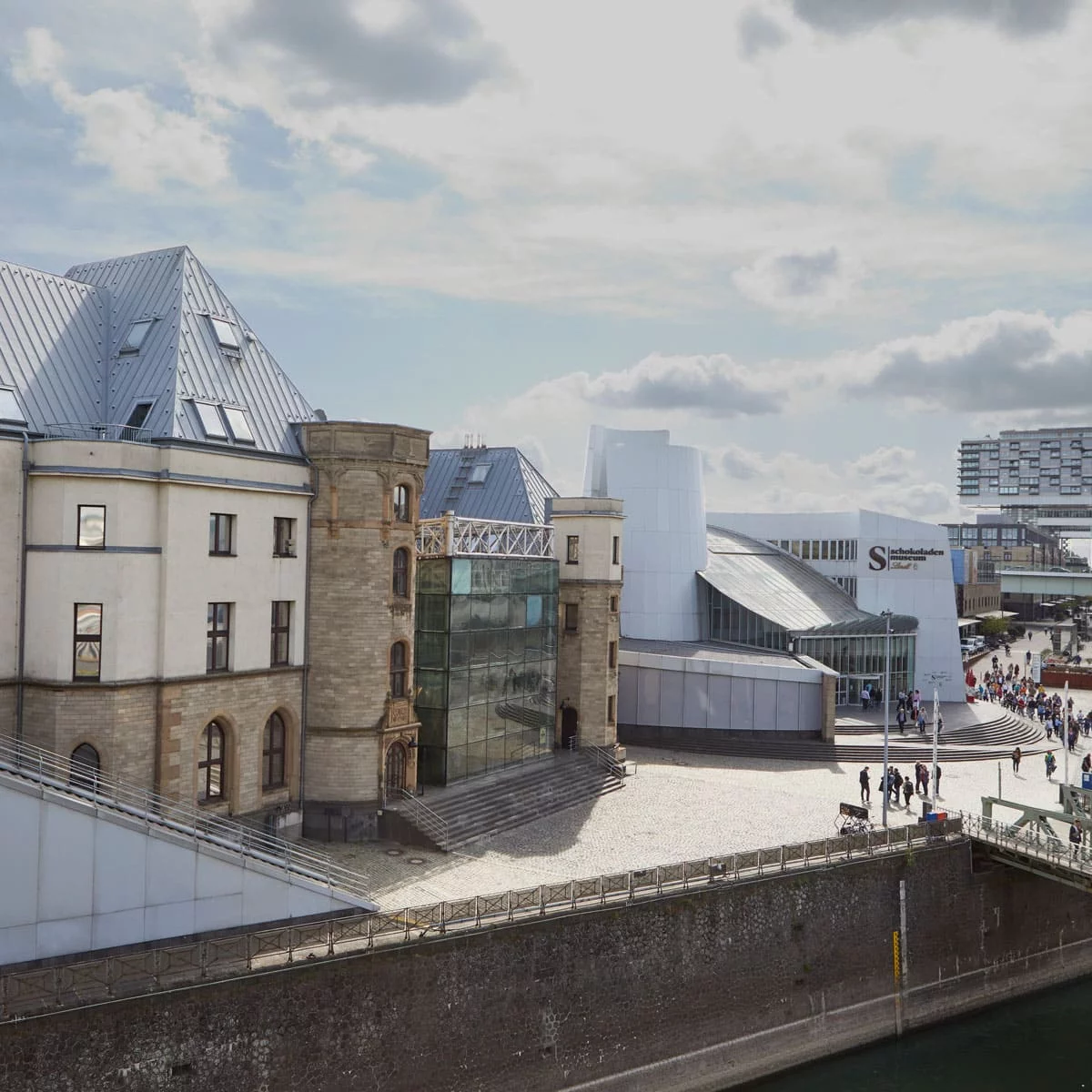 Harbor side Chocolate Museum Cologne