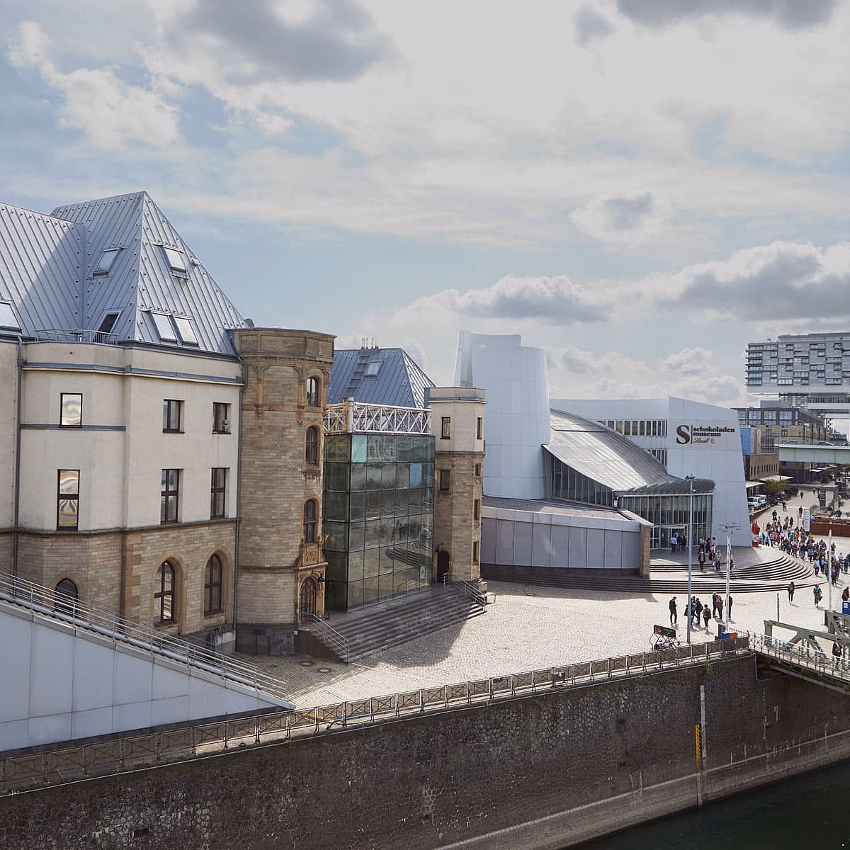 Harbor side Chocolate Museum Cologne