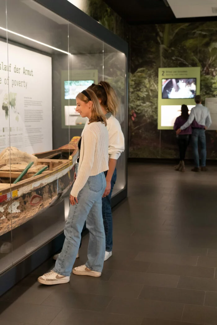 Einbaum Weltreise des Kakaos Schokoladenmuseum