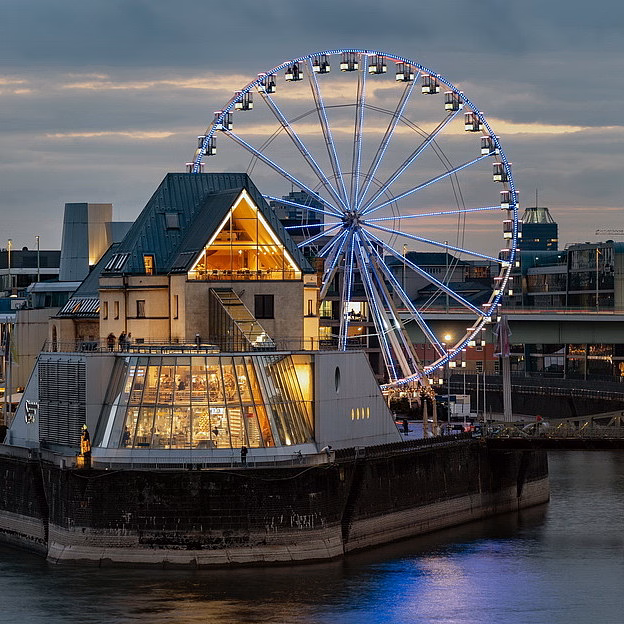 Ferris wheel at the Chocolate Museum Cologne