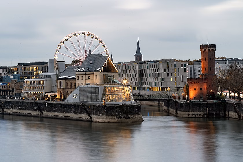 Riesenrad Schokoladenmuseum Köln