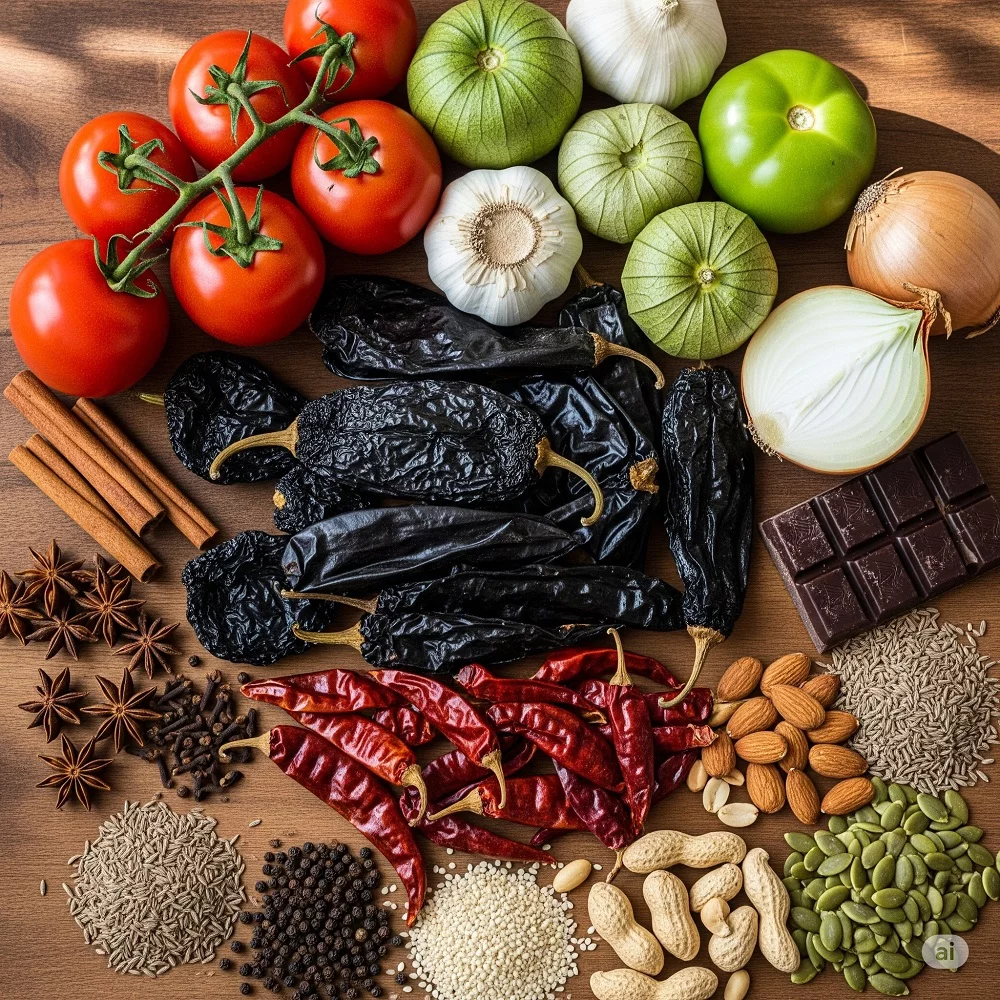 Mole Poblano Zutaten