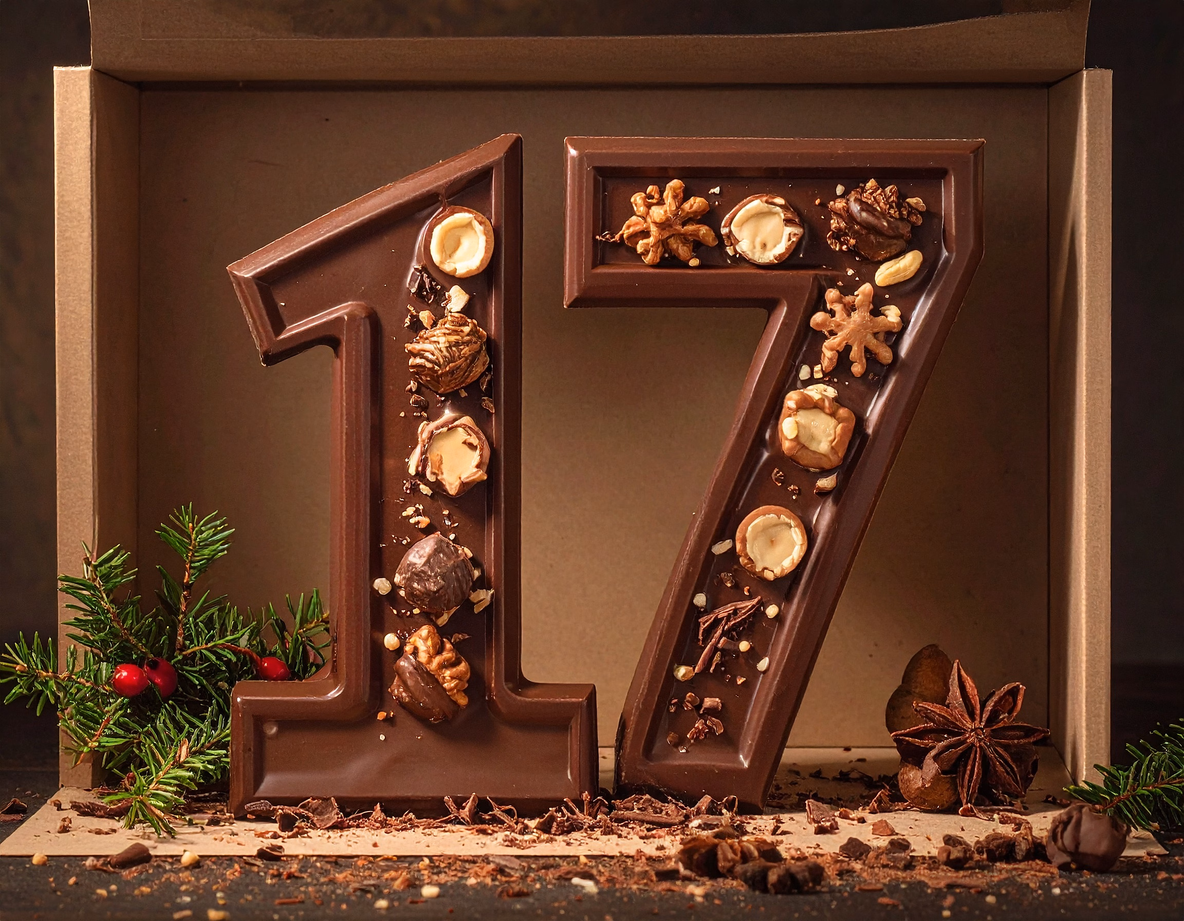 Schokoladen Adventskalender